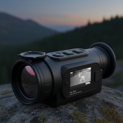FW-SA50 Thermal Monocular with 2600m Detection Distance, 1280×1024 HD Thermal Imaging Resolution, and 50mm F1.0 Lens for Outdoor Use