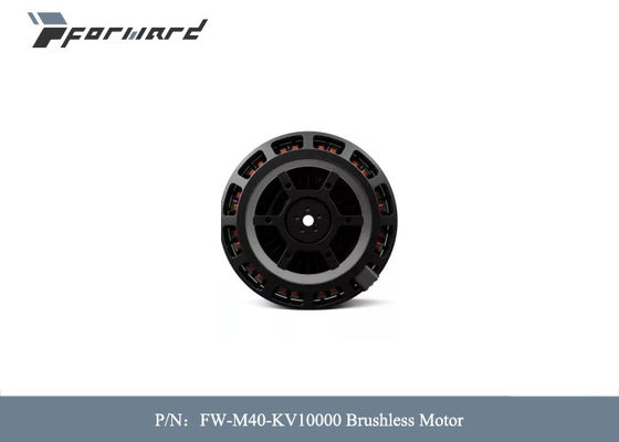 FW-M40-KV10000 برقی بدون برس موتور DC جریان مستقیم 4.4 آمپری 40 ولت برای هواپیماهای بدون سرنشین
