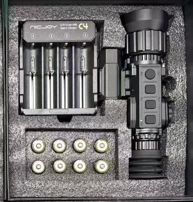 FW-ZN Monocular Highly Sensitive Thermal Imaging با نوع سنسور میکروبولومتر بدون خنک شدن و محدوده تشخیص 1000m